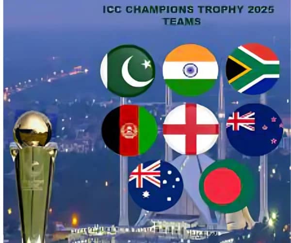 Champions Trophy 2025 schedule, start date, teams list, host venue and format